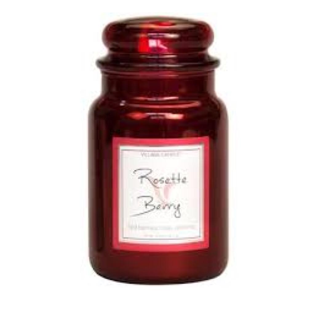 Village Candle Rosette Berry - Large