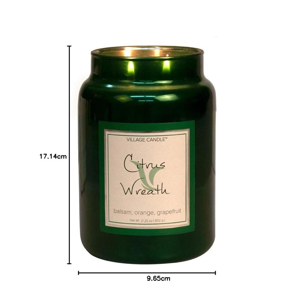 Village Candle Citrus Wreath - Large