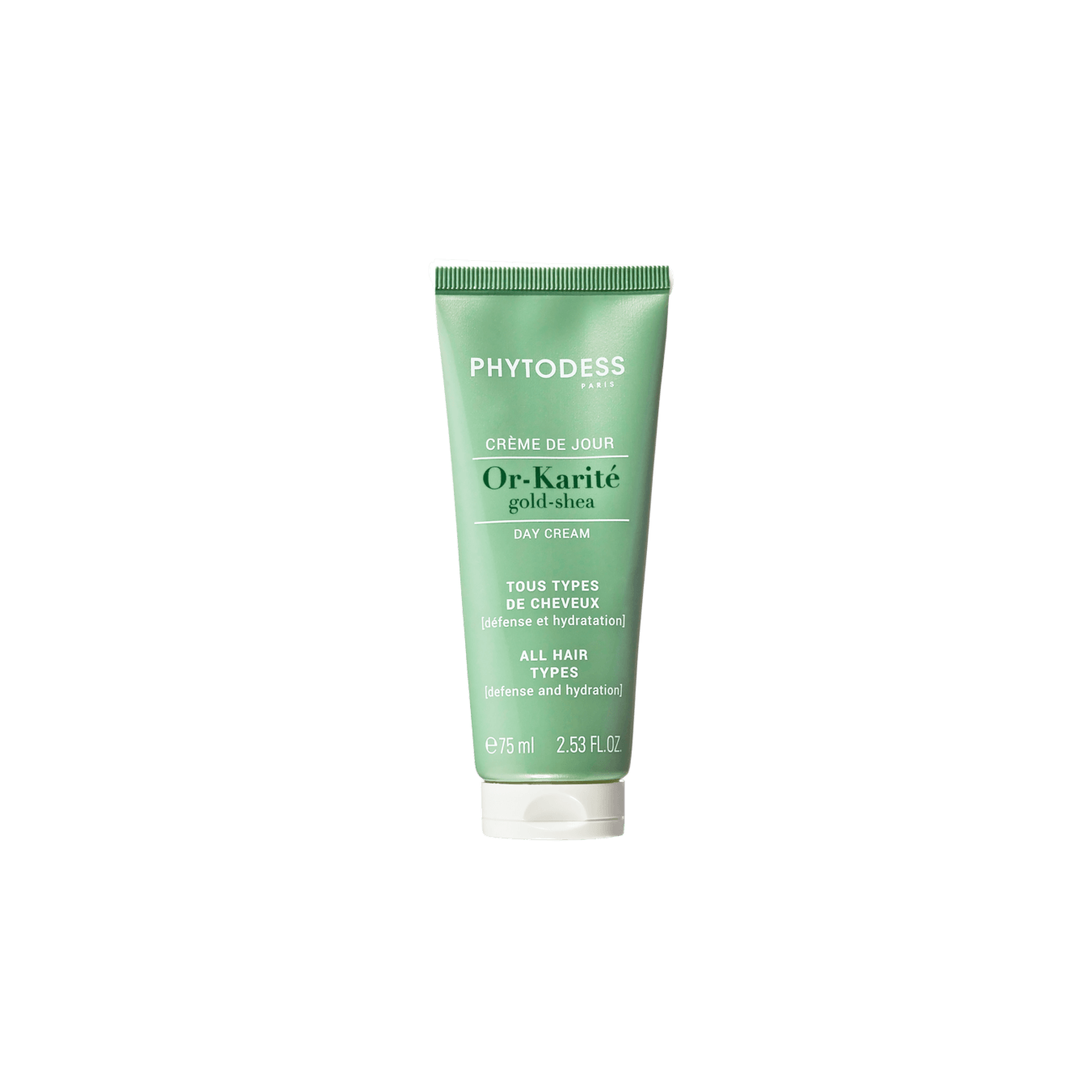 Phytodess Gold-Shea Day Crème – Luxe Voedende Dagcrème voor Droog en Beschadigd Haar 75ML