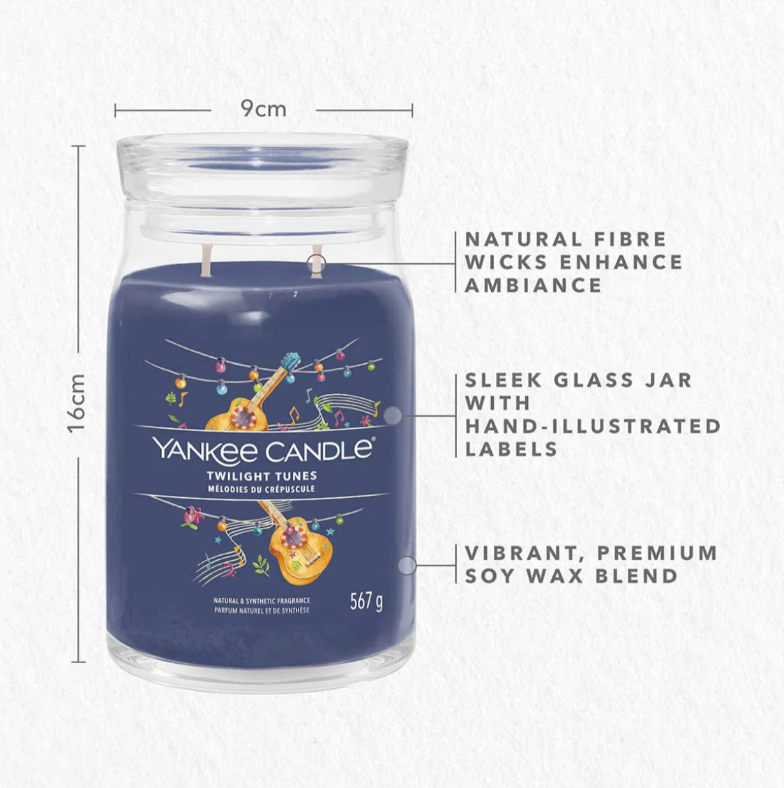 Yankee Candle Twilight Tunes - Signature Large