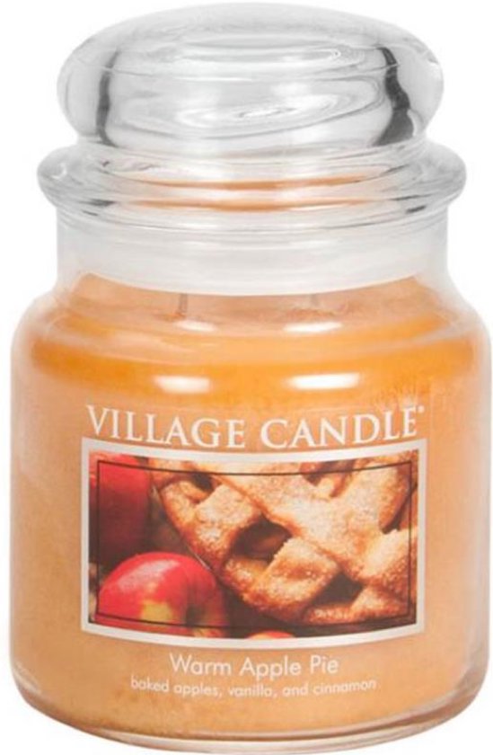 Village Candle Warm Apple Pie - Medium
