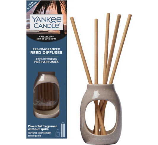 Yankee Candle Reed Diffuser - Black Coconut Starter Kit